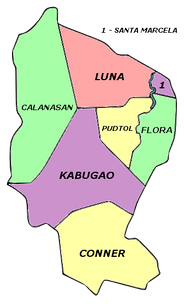 Municipalities in Apayao province.png