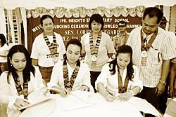 Photo (from left) Rep. Dulce Ann Hofer, Zamboanga Sibugay Congresswoman, Sen. Loren Legarda, and Rina Lopez Bautista.