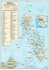 Philippine Islands' Regional Map