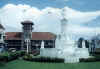 Rizal Park and Zamboanga City Hall close-up