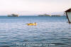 Port of Zamboanga City view, with Badjao vinta centered.