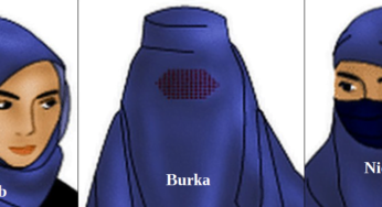 hijab, nijab, or burka