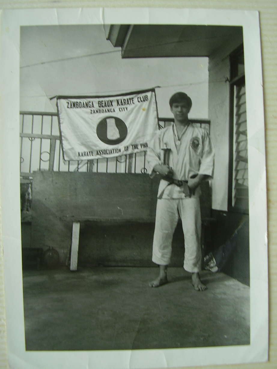 Frank Maletsky, the first Zamboanguenio from zamboanga city to win a philippine national karate tournament in 1970