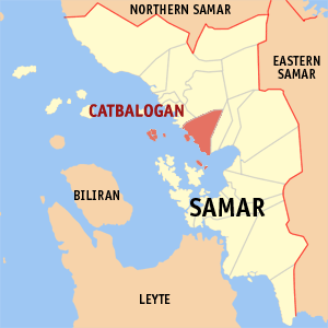 Catbalogan samar map locator.png