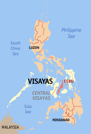 Cebu Ph Map 