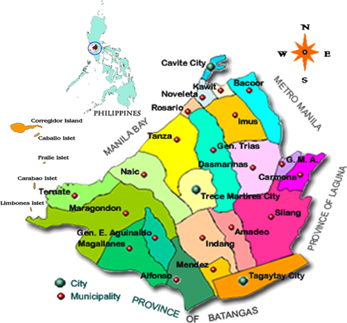 Cavite Map 