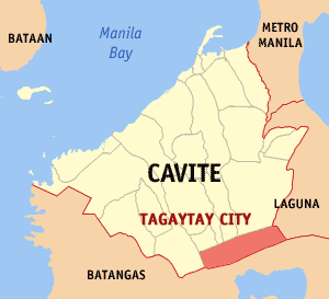 Tagaytay cavite map locator.png