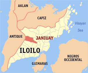 Janiuay iloilo locator.png