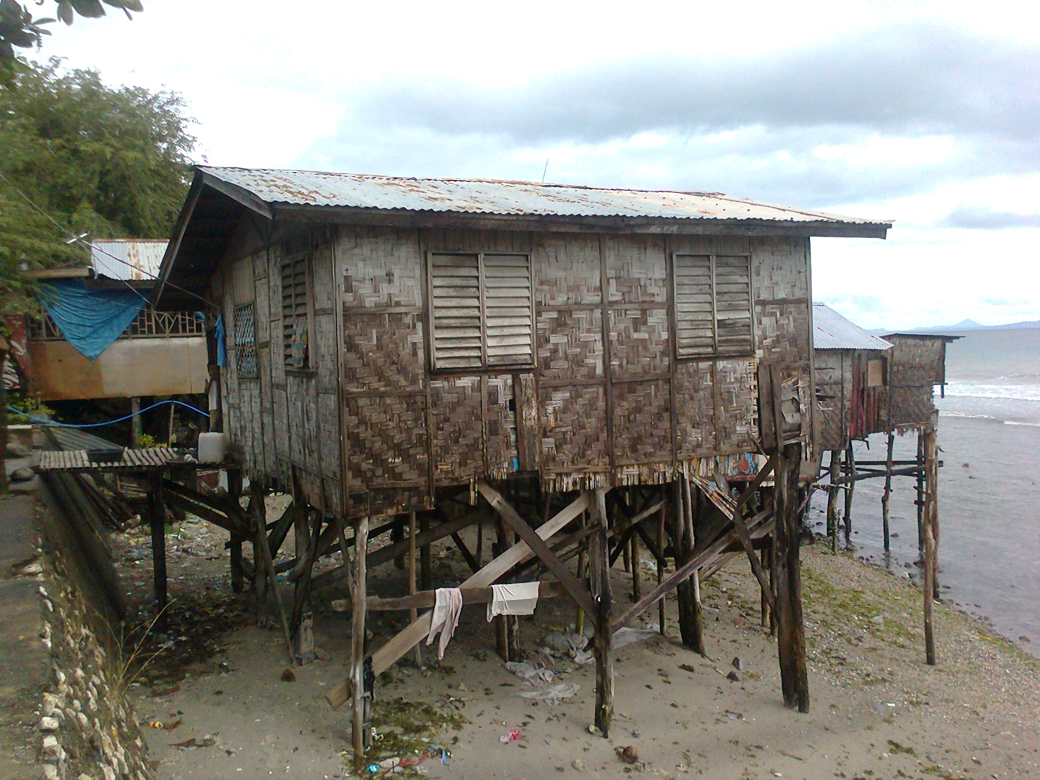 FileStilt Homes Shoreline of Sinunuc Zamboanga City (18).jpg Philippines