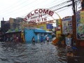 Bgy. 34 - Oro Site, Legazpi City Entrance Arch - Flooded 10 8 13.jpg
