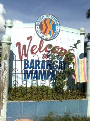 Mampang zamboanga city welcome marker.jpg