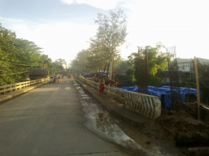 Bridge under construction Sanito, Ipil, Sibugay.jpg