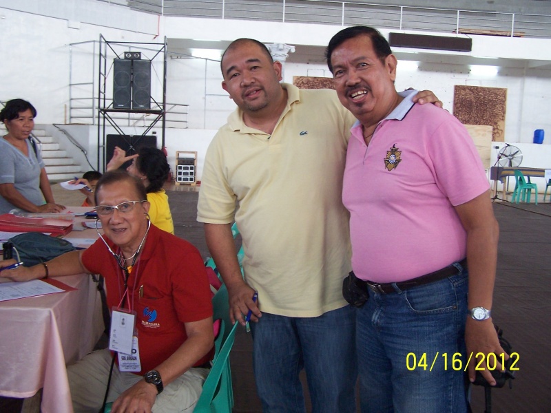File:BOSS Isulan, Sultan Kudarat L-R Dr. Rizal D. Aportadera, the President of MCFI, Dr. Benedict P. Valdez the Director of projects of MCFI & Me..JPG