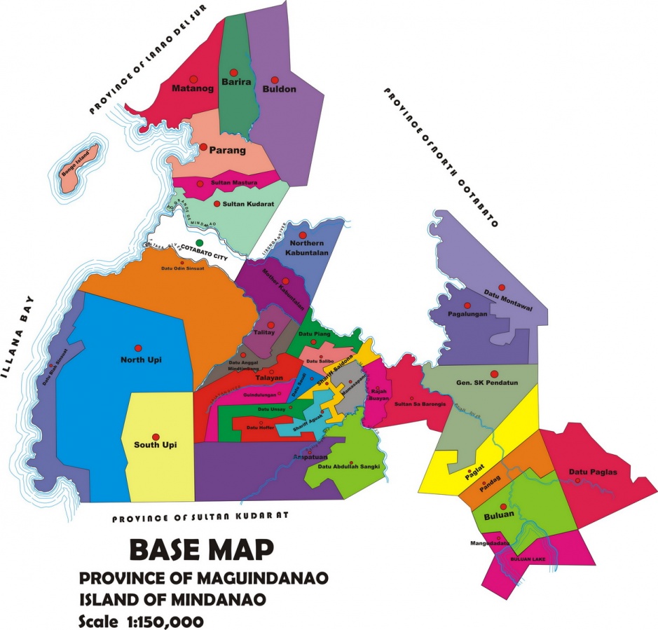 Satellite Map Of Maguindanao Vrogue Co   939px Maguindanao 2011 Division Map 